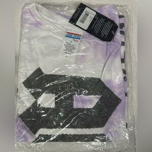 Junk Food AC/DC High Voltage Rock N Roll Purple Tie Dye Men's T-Shirt L Sealed